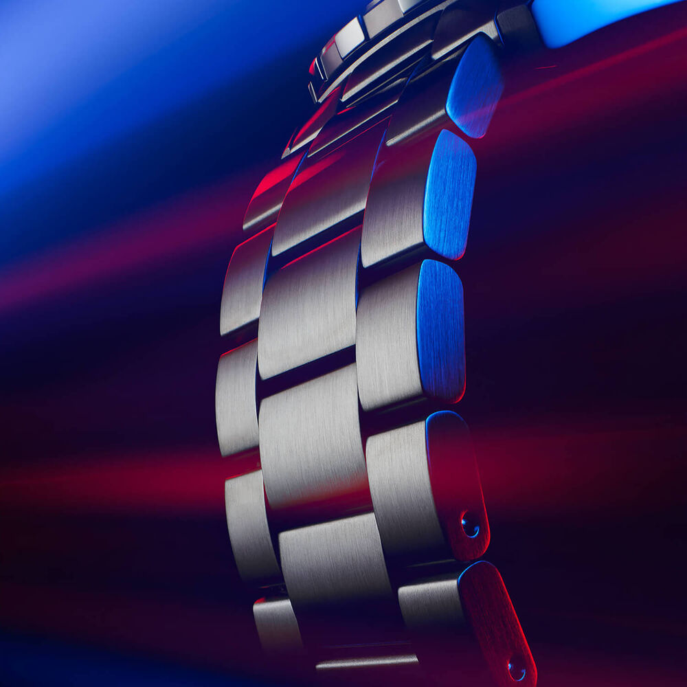 TAG Heuer Formula 1 Chronograph x Red Bull Racing 43mm Blue Dial Stainless Steel Bracelet Watch image number 9