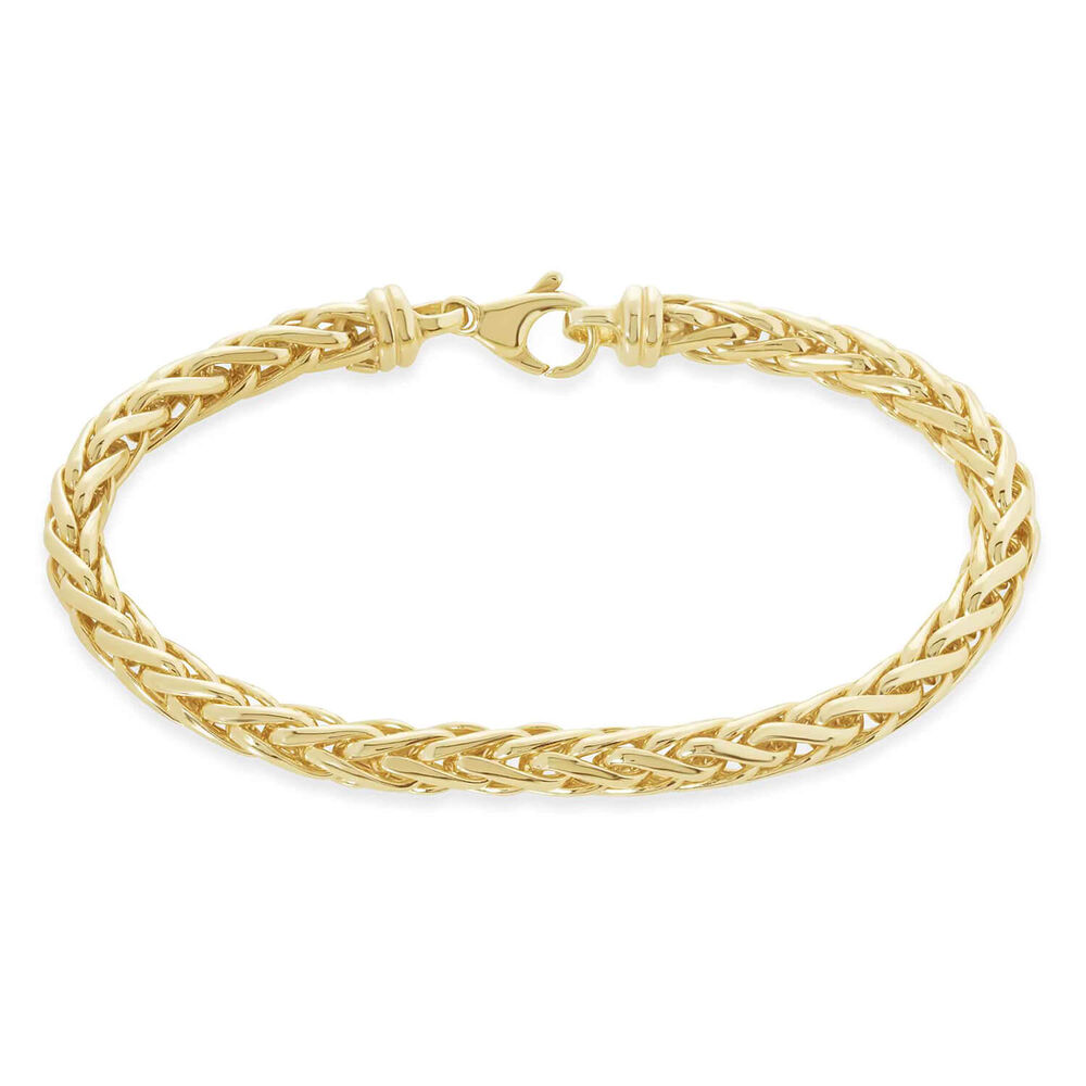 9ct Yellow Gold Spiga Bracelet