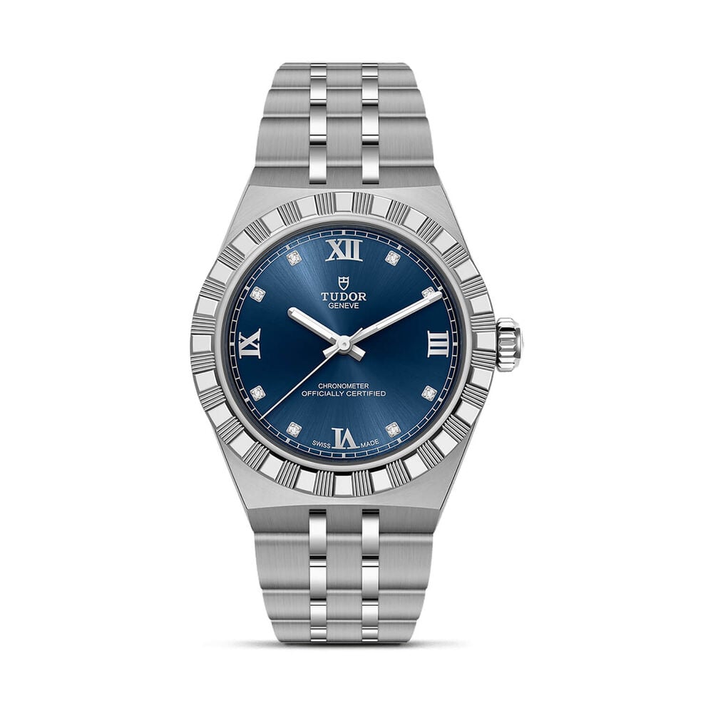 TUDOR Royal 30mm Blue Dial Stainless Steel Bracelet Watch