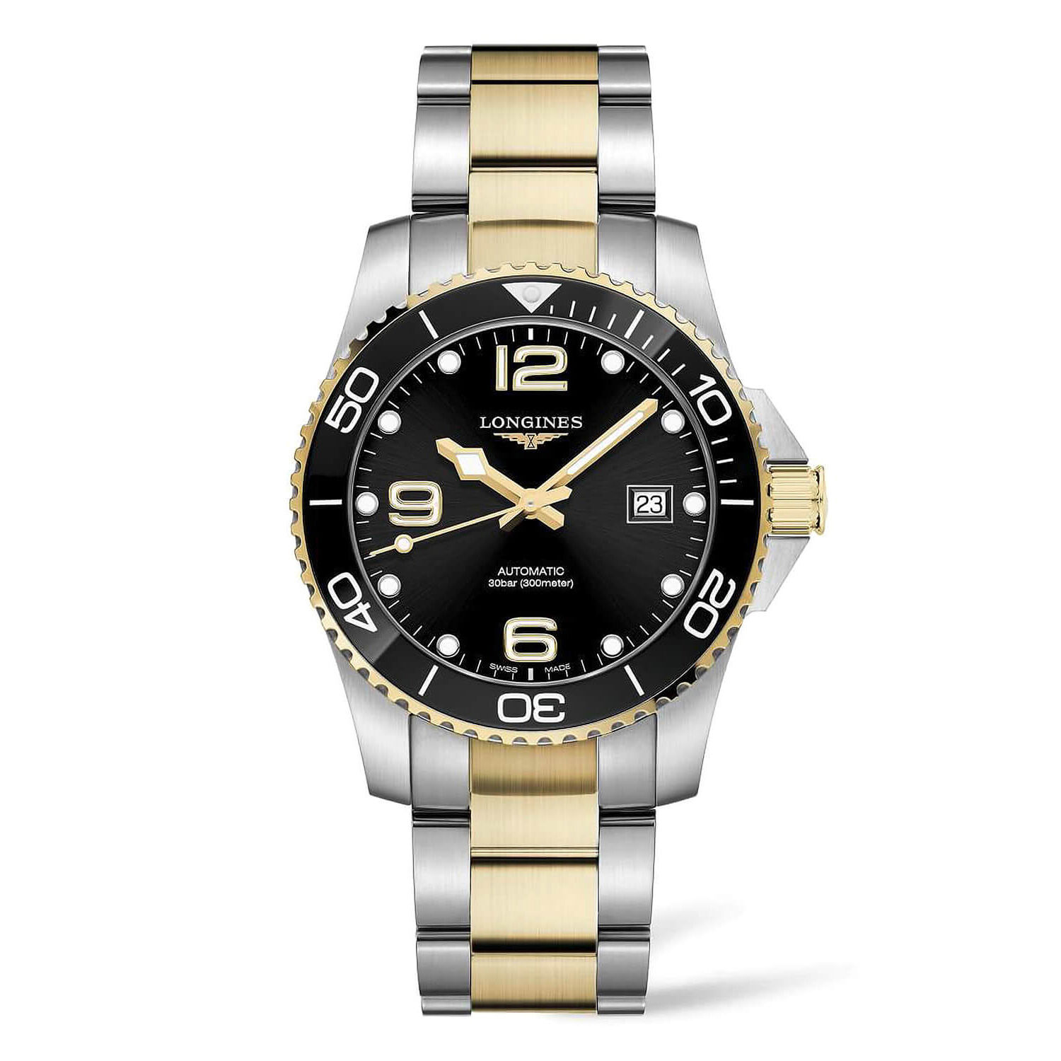 Longines Diving Hydroconquest 41mm Black Dial Bracelet Watch
