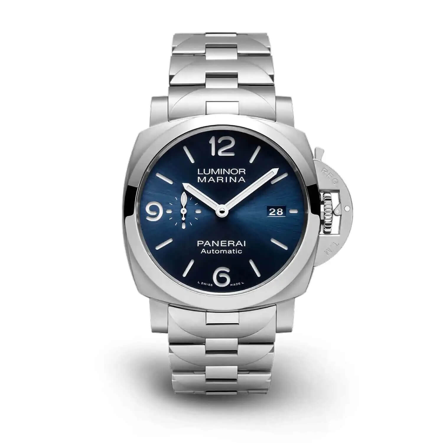 Panerai luminor stainless steel bracelet top
