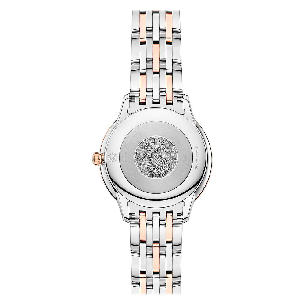 OMEGA De Ville Prestige Quartz 30mm White Dial Bracelet Watch