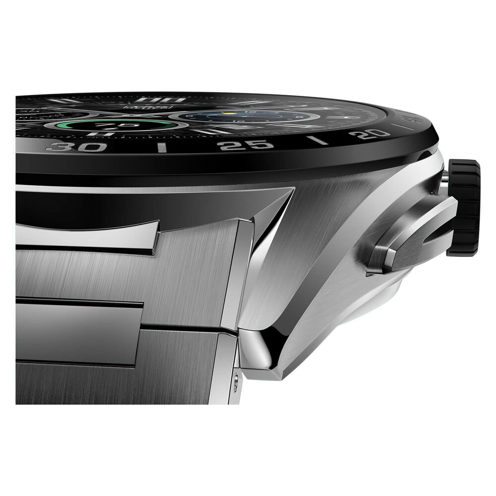 TAG Heuer Connected Calibre E4 45mm Touch Screen Steel Case Bracelet Watch image number 2
