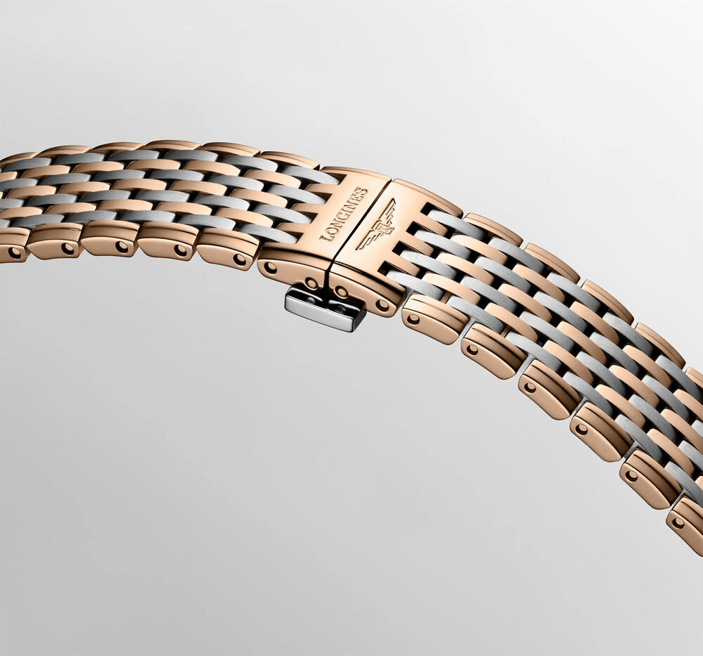 Longines La Grande Classique de Longines 29mm Red Dial Two Tone Stainless Steel Bracelet Watch image number 4