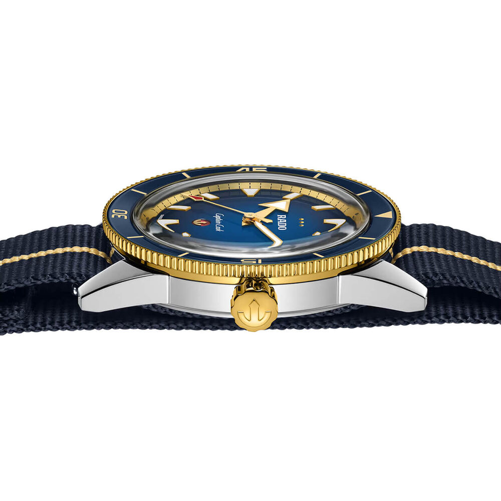 Rado Captain Cook x European Cricket Special Edition 42mm Blue Dial Watch