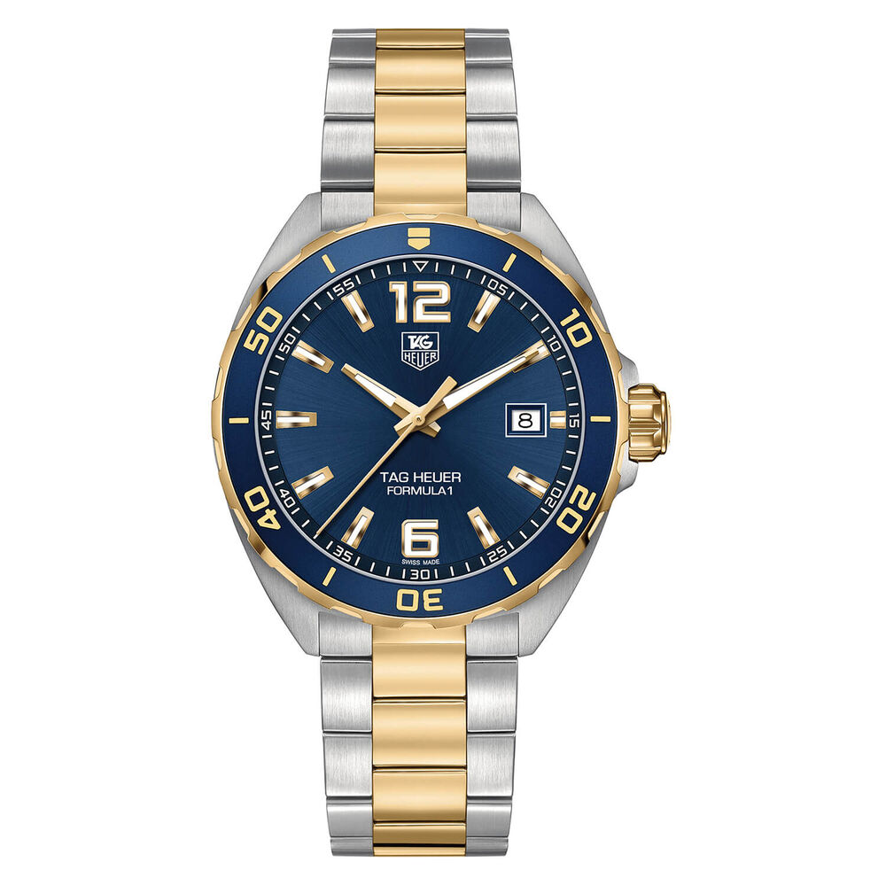 TAG Heuer Formula 1 Men's Blue Dial Two-Tone Bracelet Watch