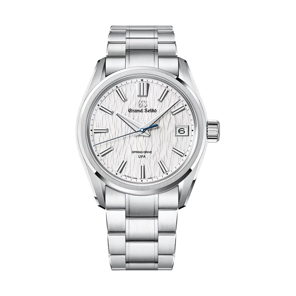 Grand Seiko Evolution 9 'White Birch' Spring Drive UFA 40mm Steel Bracelet Watch