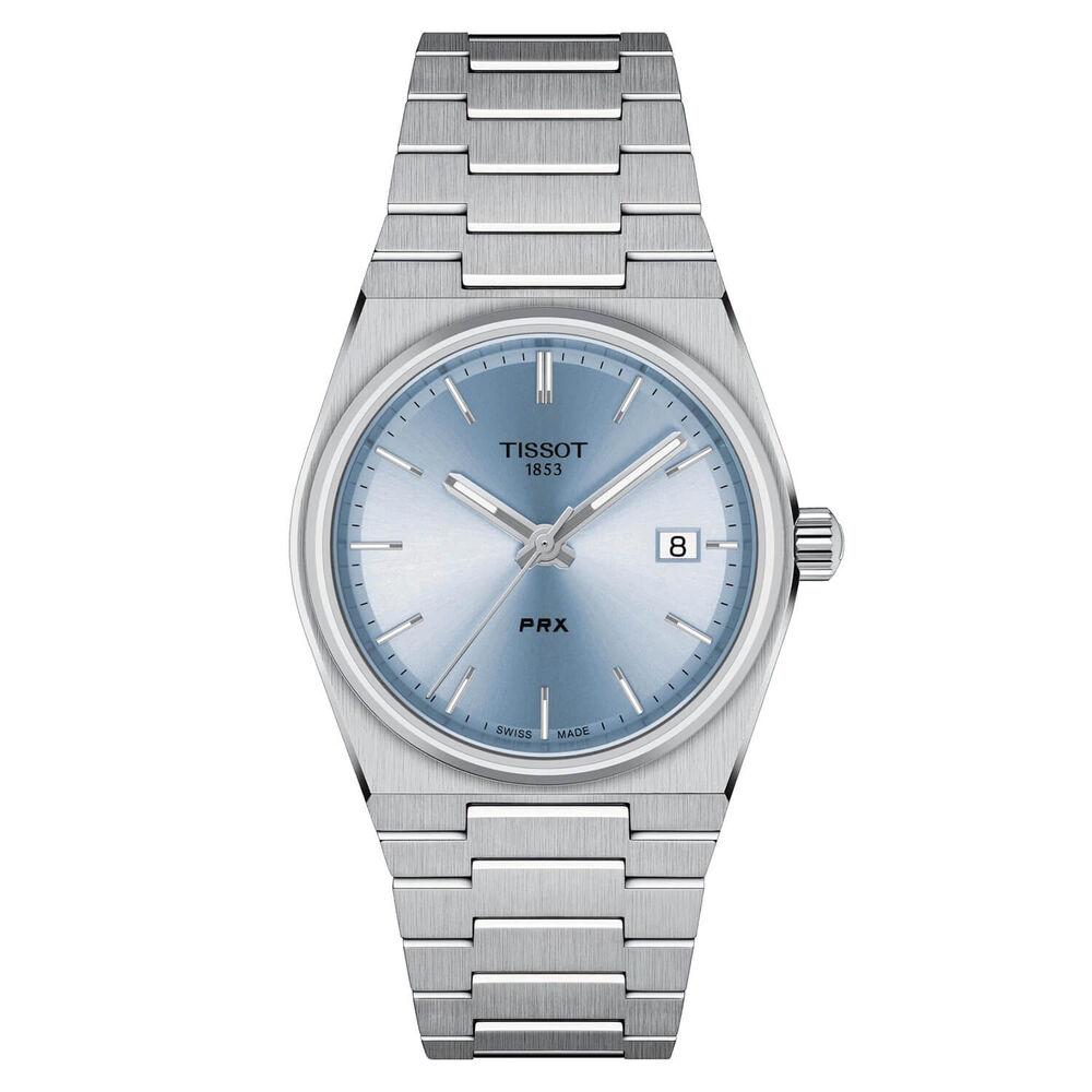 Tissot PRX35 35mm Blue Dial Bracelet Watch