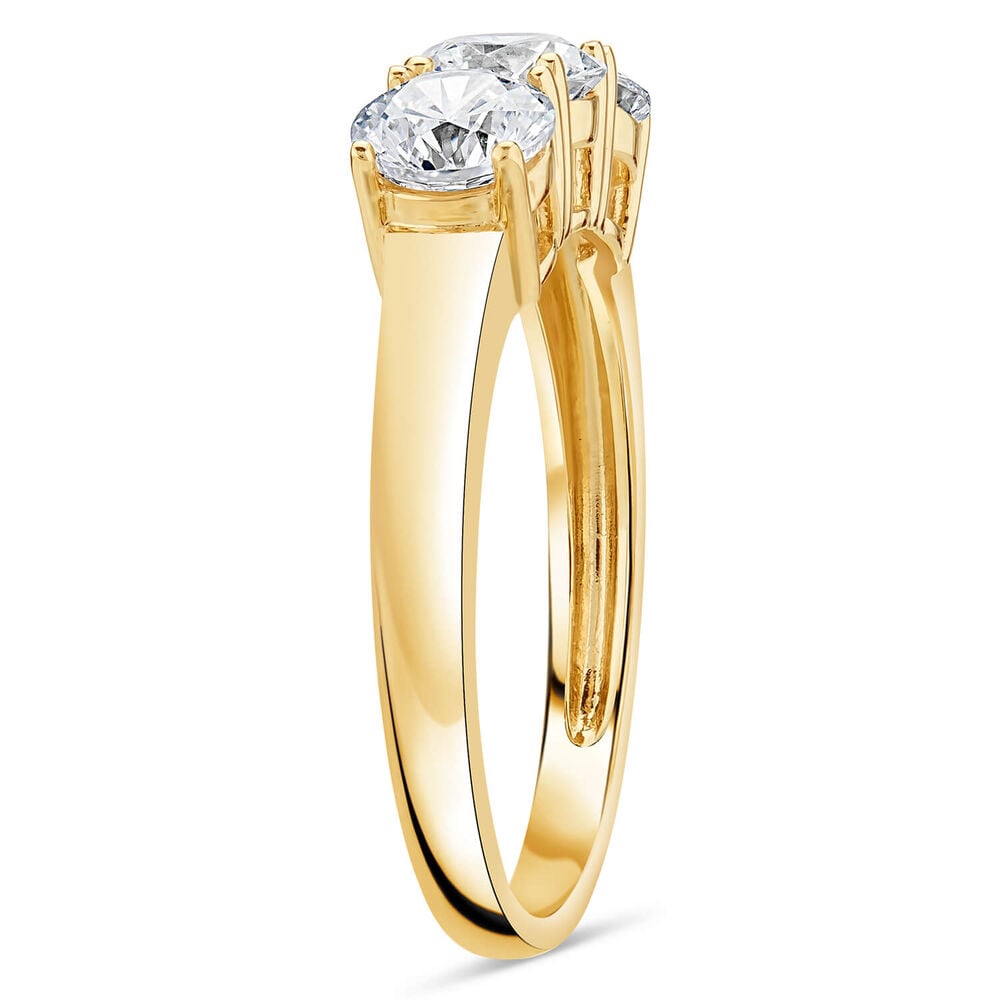 9ct Gold Dress Ring image number 3