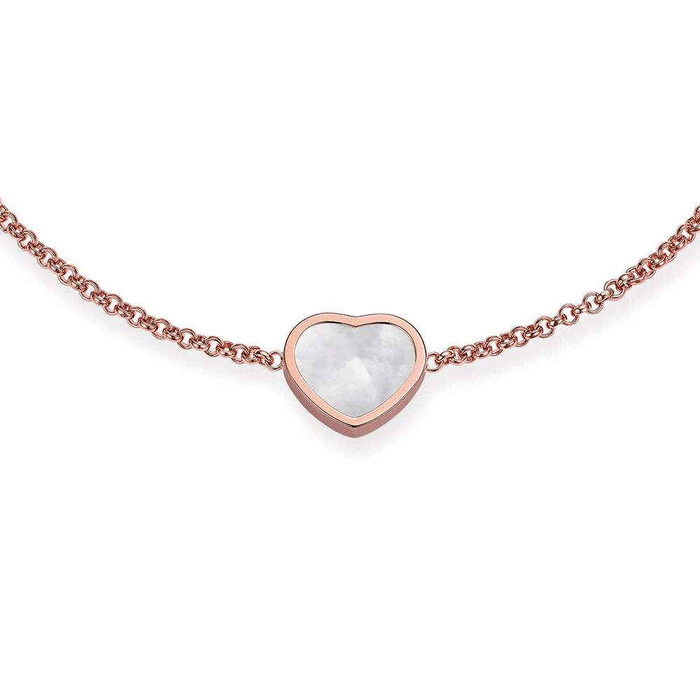 Chopard My Happy Hearts Mother of Pearl Rose Gold Bracelet image number 2