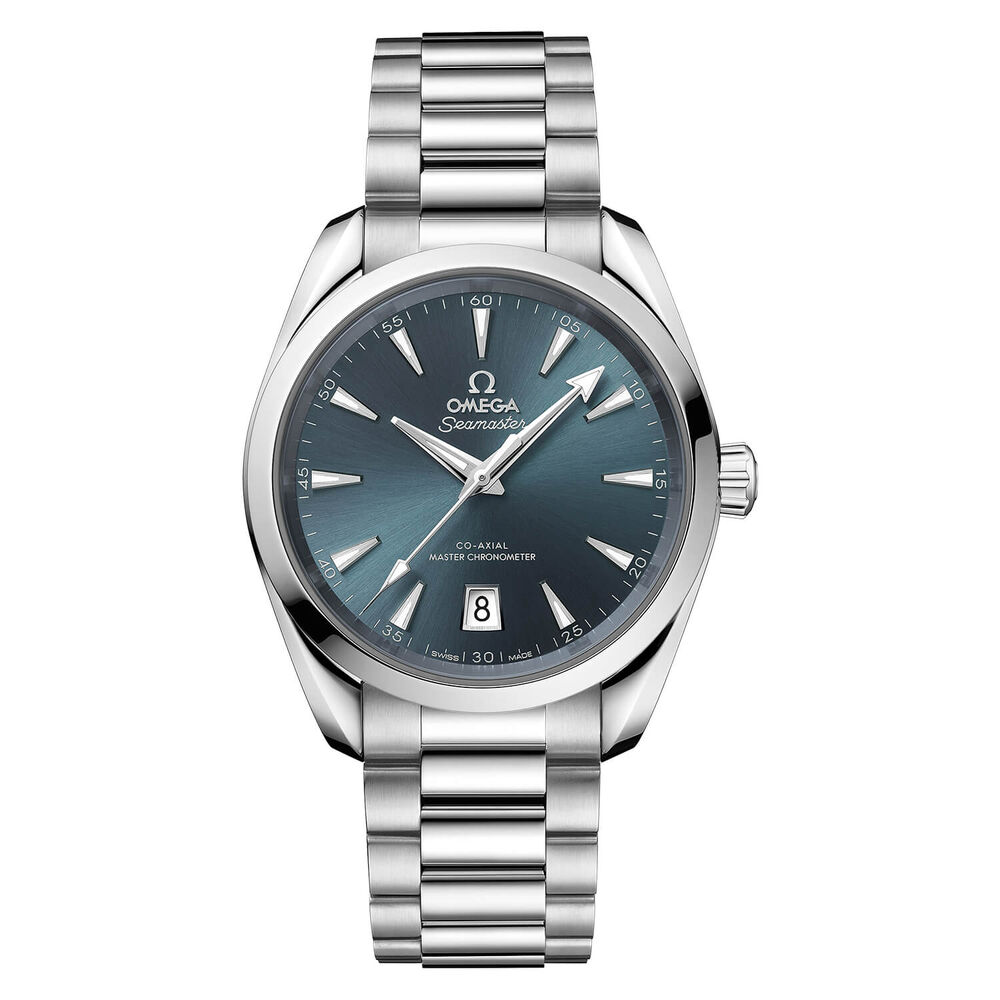 OMEGA Seamaster Aqua Terra 38mm Blue Dial Bracelet Watch image number 0