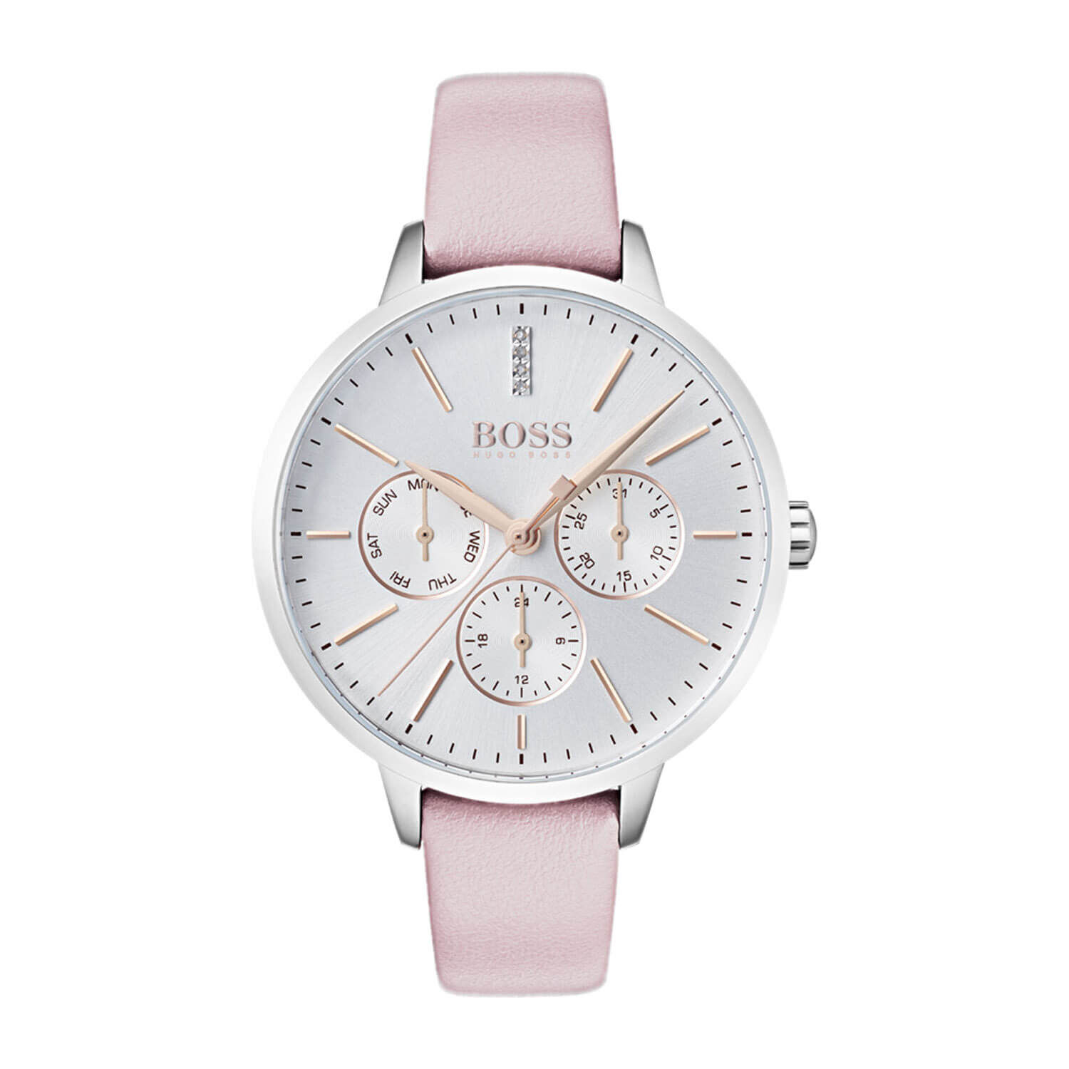 Hugo Boss Symphony Rose Leather Ladies Watch
