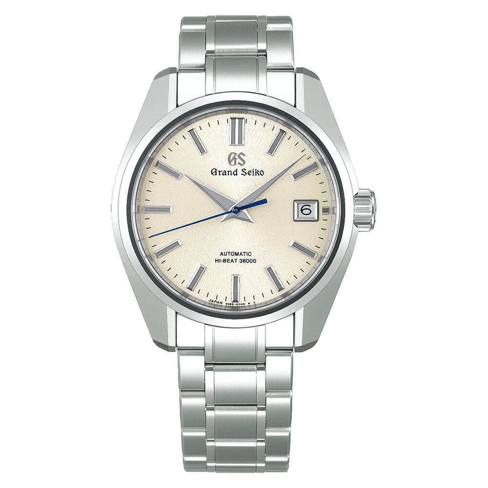 Grand Seiko Heritage Collection "Iwate Snowfall" 40mm Beige Dial Steel Case Watch