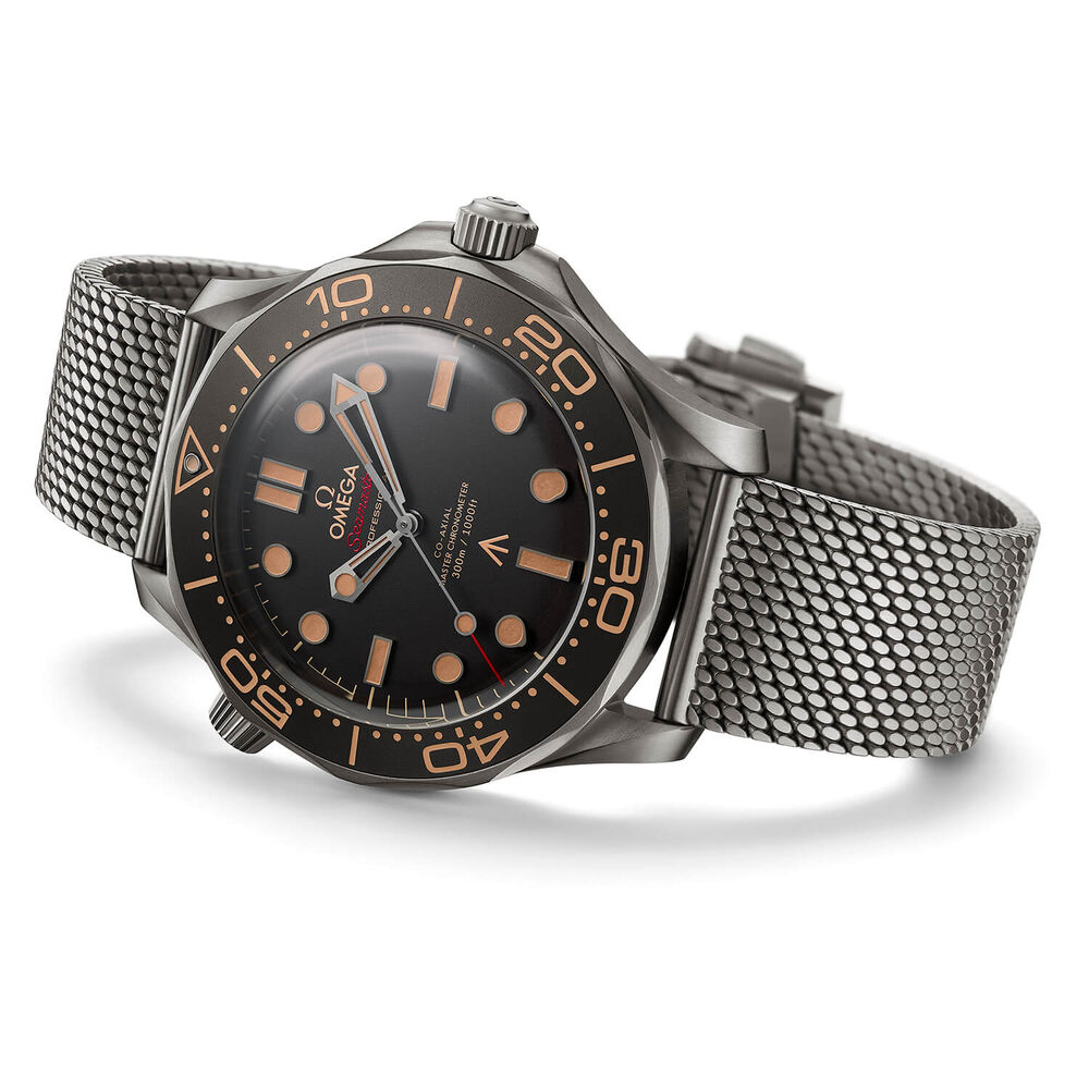 OMEGA Seamaster Bond 42mm Brown Dial Titanium Case Titanium Bracelet Watch image number 5