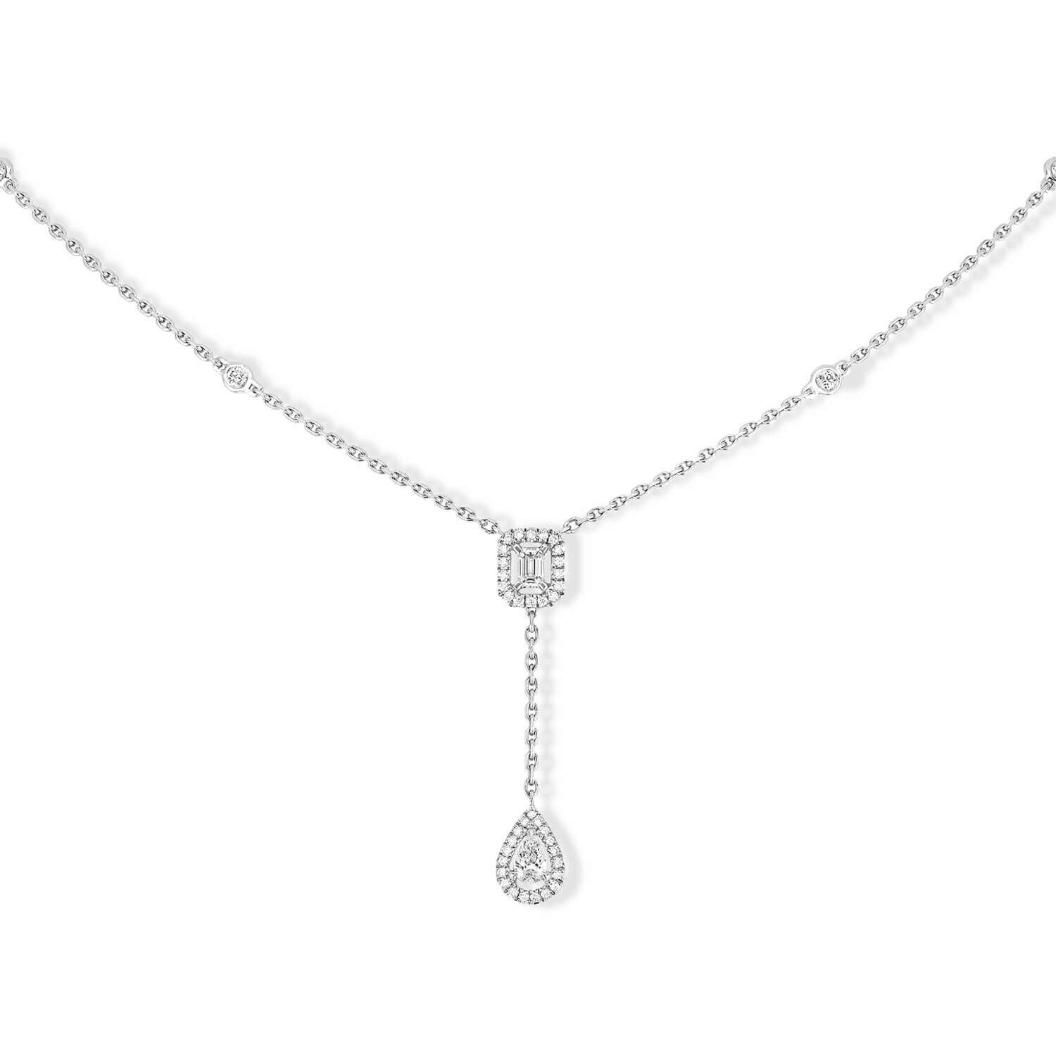 Sold at Auction: 18ct Yellow and White Gold Diamond Necklace