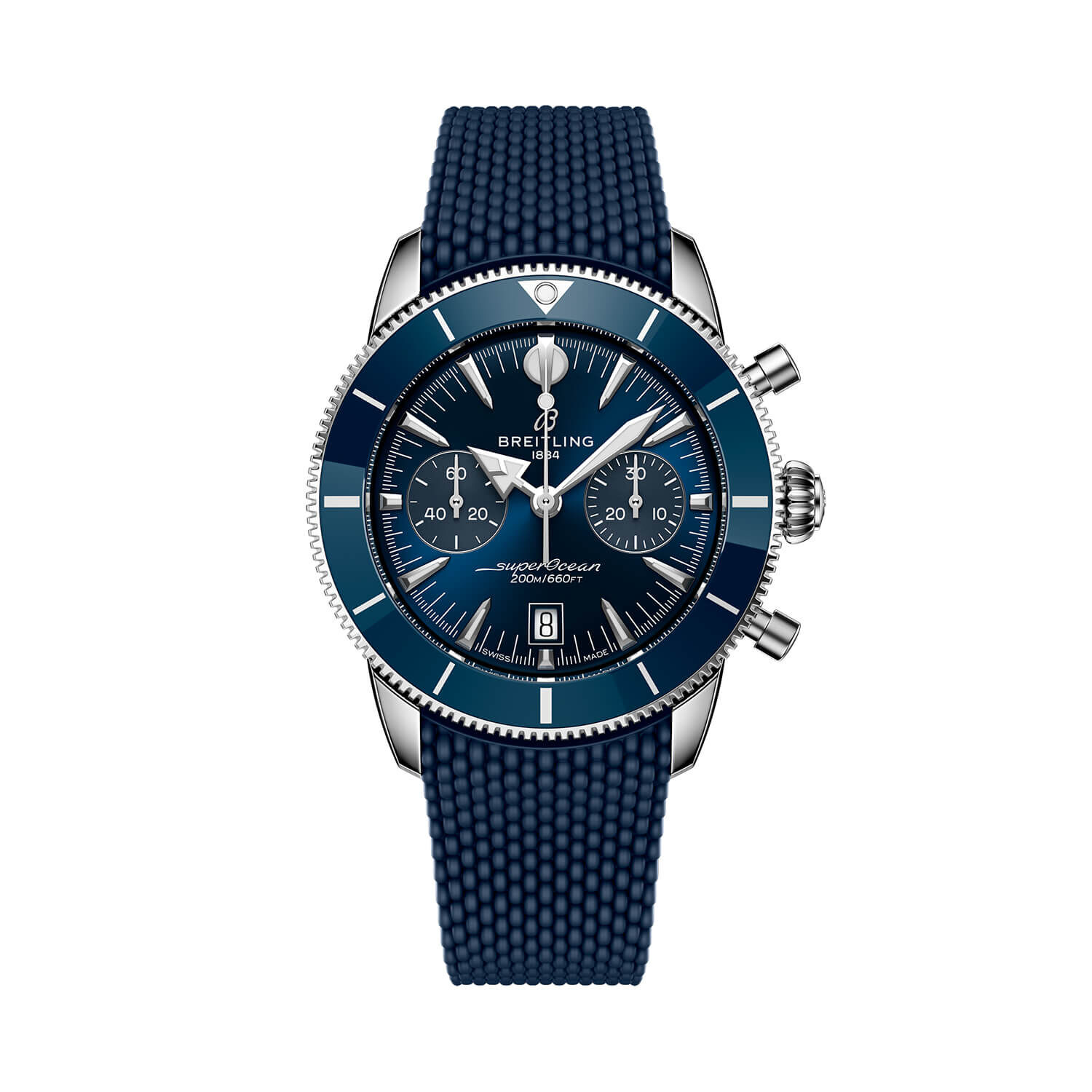 breitling superocean heritage ii blue
