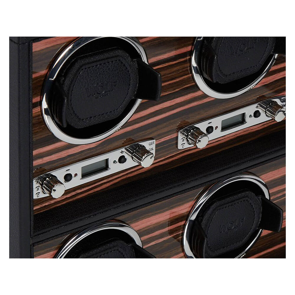 WOLF ROADSTER 8pc Black Watch Winder image number 2