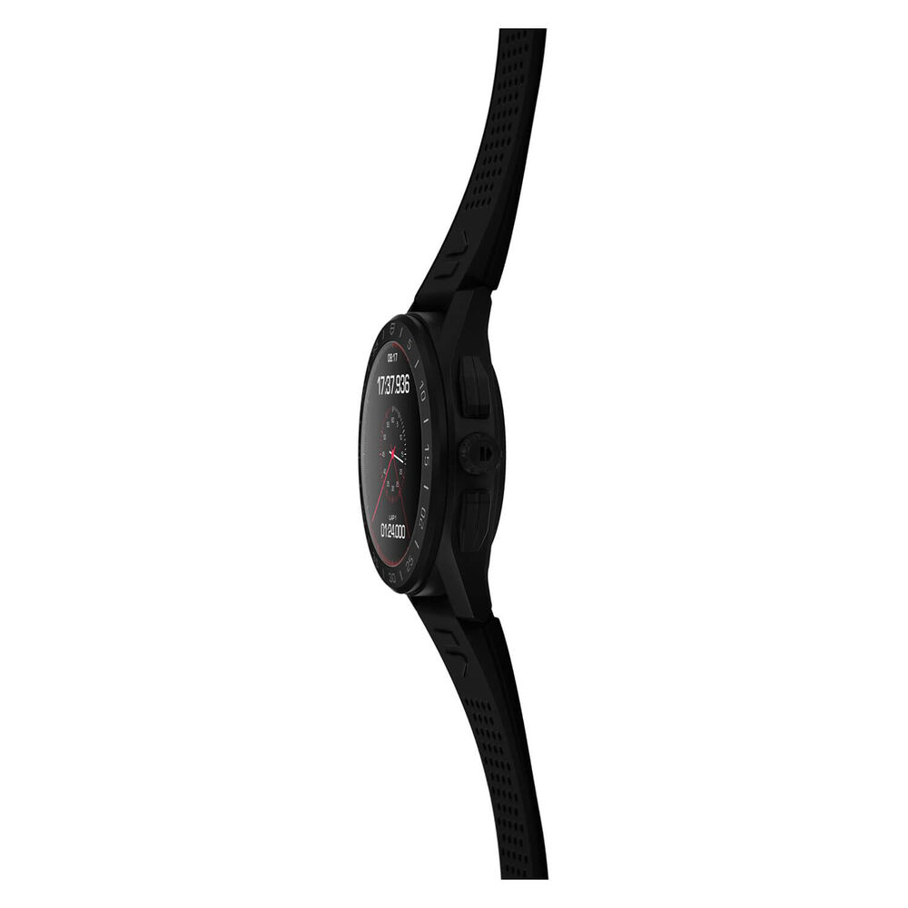 TAG Heuer Connected Android Wear 45mm Black Titanium Case Smartwatch image number 1