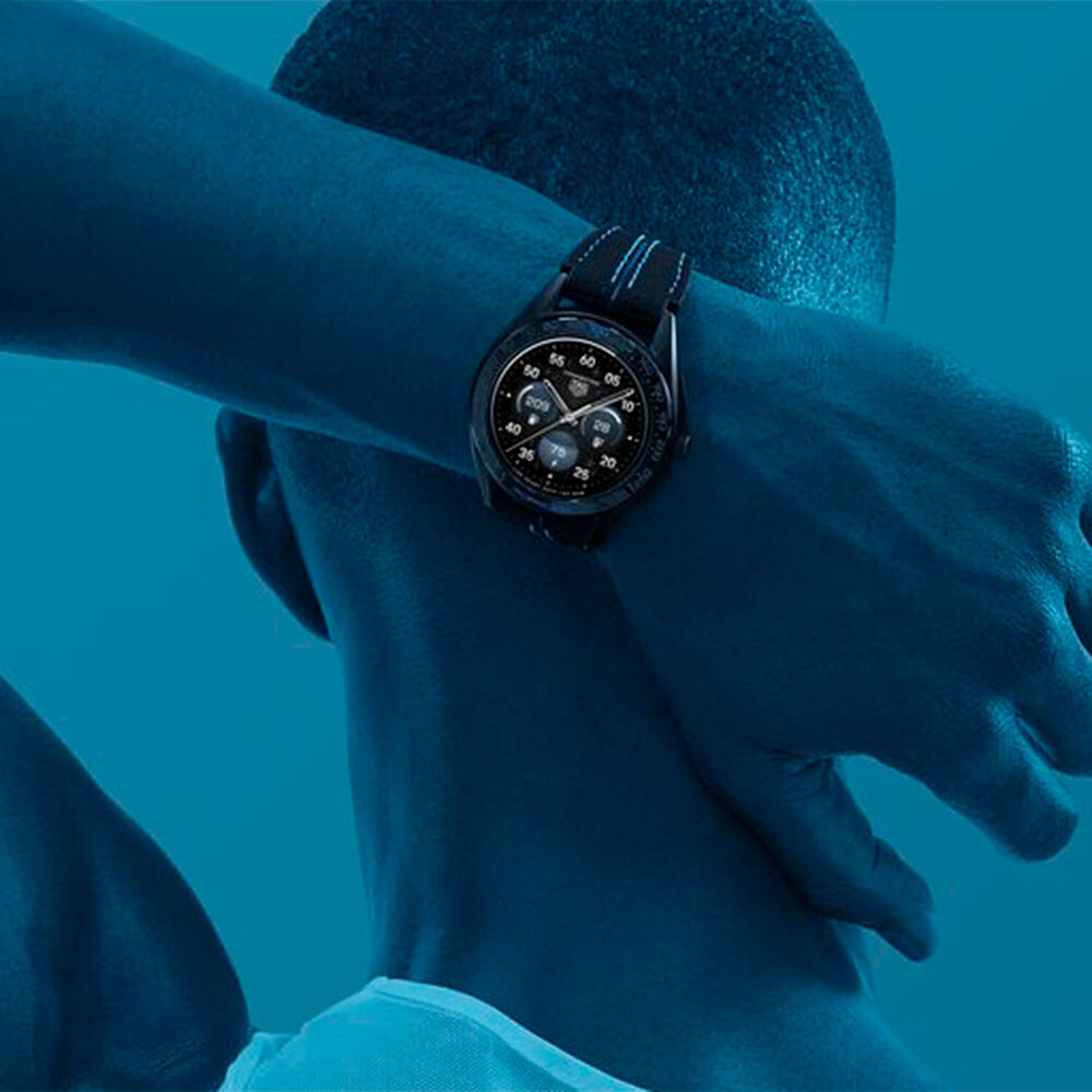 TAG Heuer Connected Calibre E4 Porsche Edition 45mm Black Dial Watch image number 7