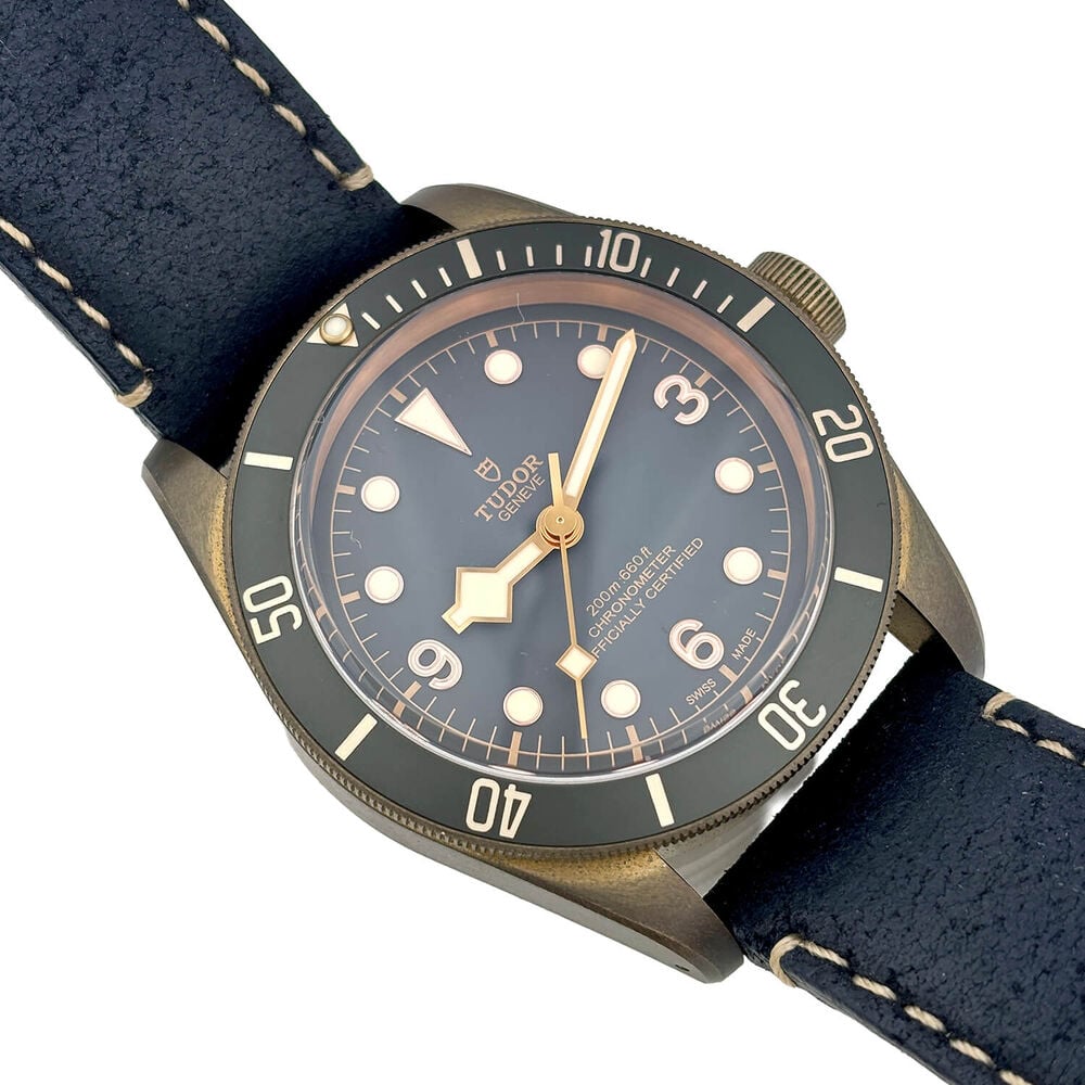 Pre-Owned TUDOR Black Bay Bronze Swiss Dive 43mm Mens Watch image number 1