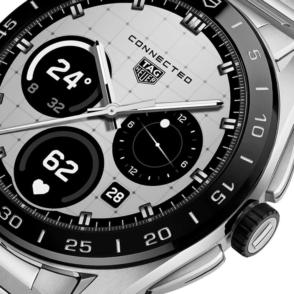 TAG Heuer Connected Calibre E5 45mm Dial Steel Bracelet Watch image number 2