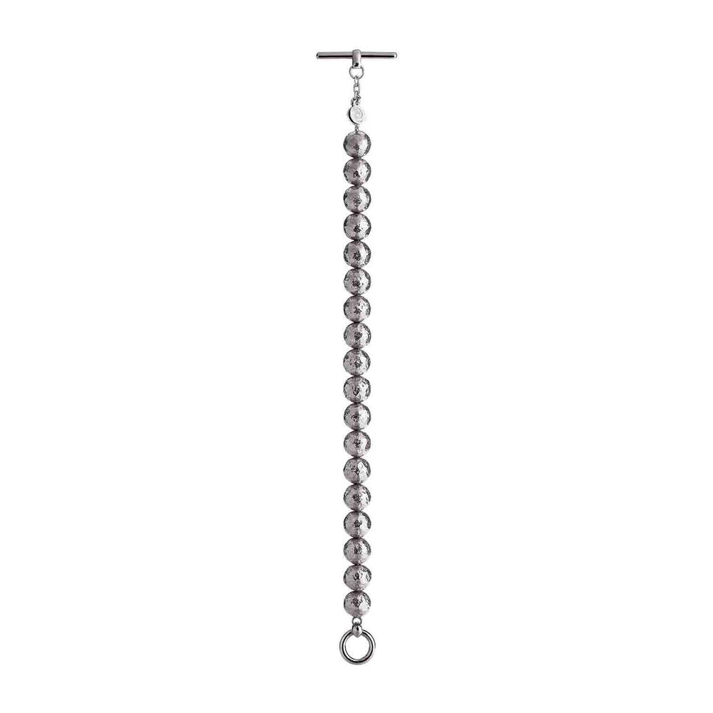 Eclat Boule Sterling Silver 10mm Wide Ladies Bracelet image number 0