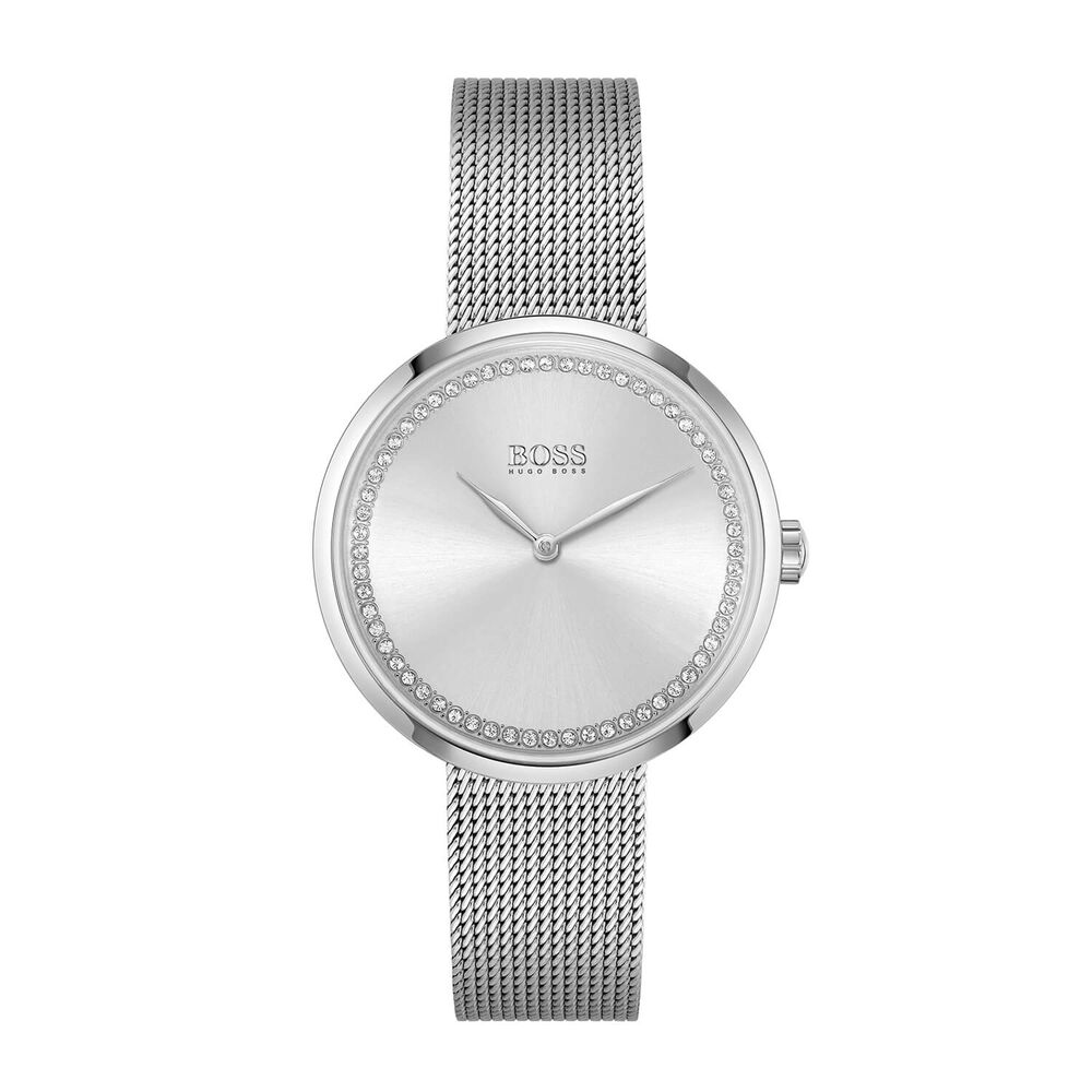 Hugo boss womens silver watch