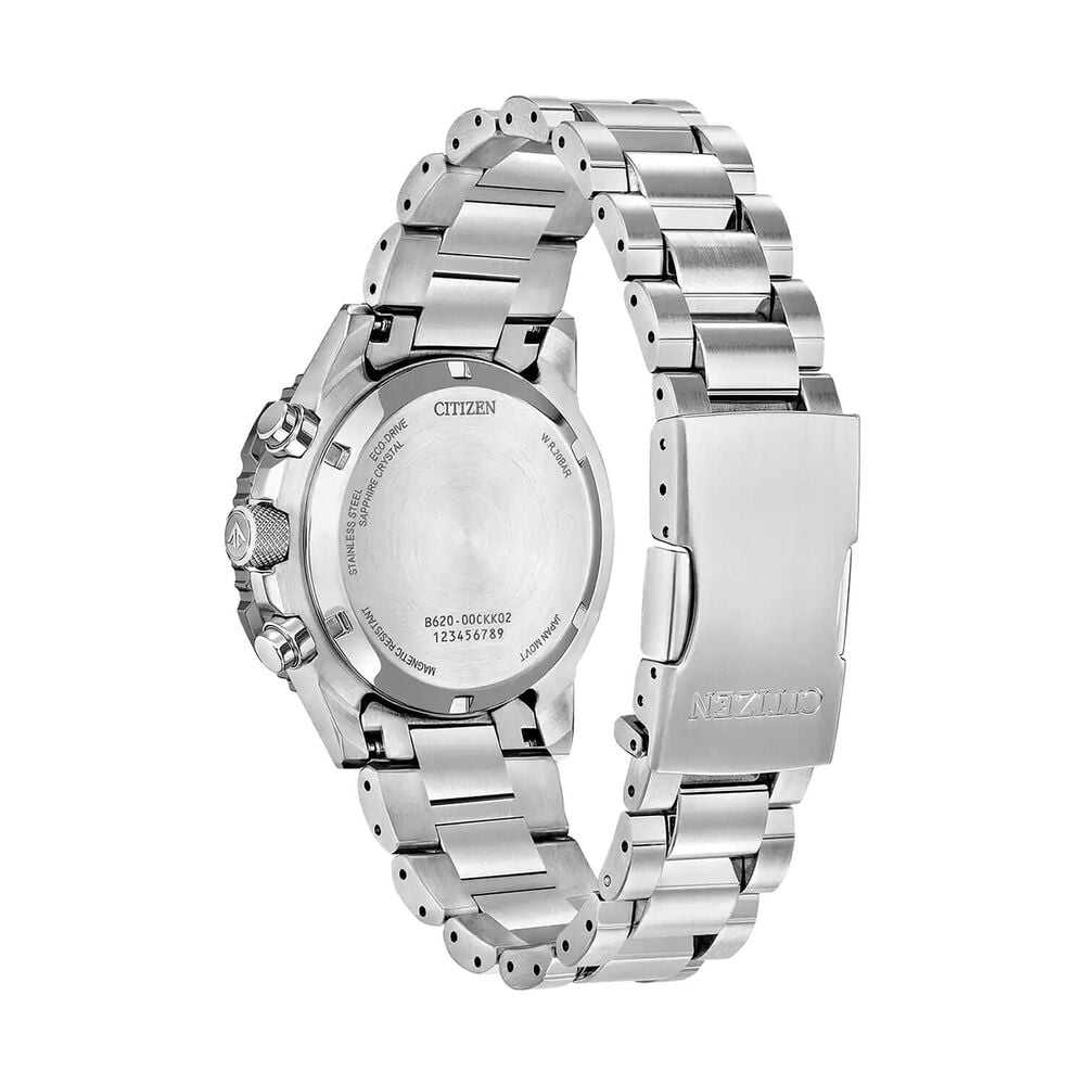 Citizen Promaster Air Navihawk 40mm Khaki Dial Stainless Steel Bracelet Watch image number 2