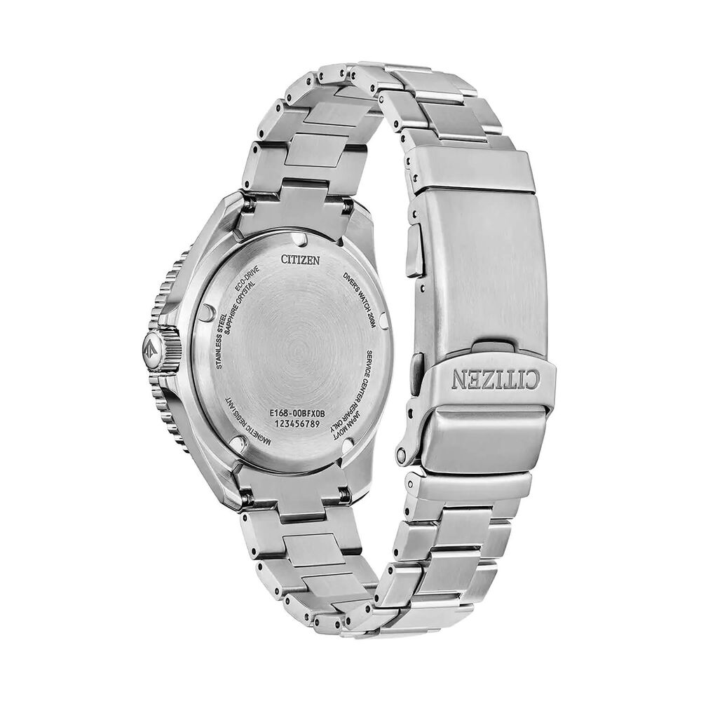 Citizen Promaster Diver 44mm Blue Dial Stainless Steel Bracelet Watch image number 2