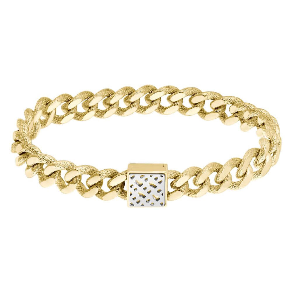 Ladies BOSS Caly Light Yellow Gold IP Bracelet