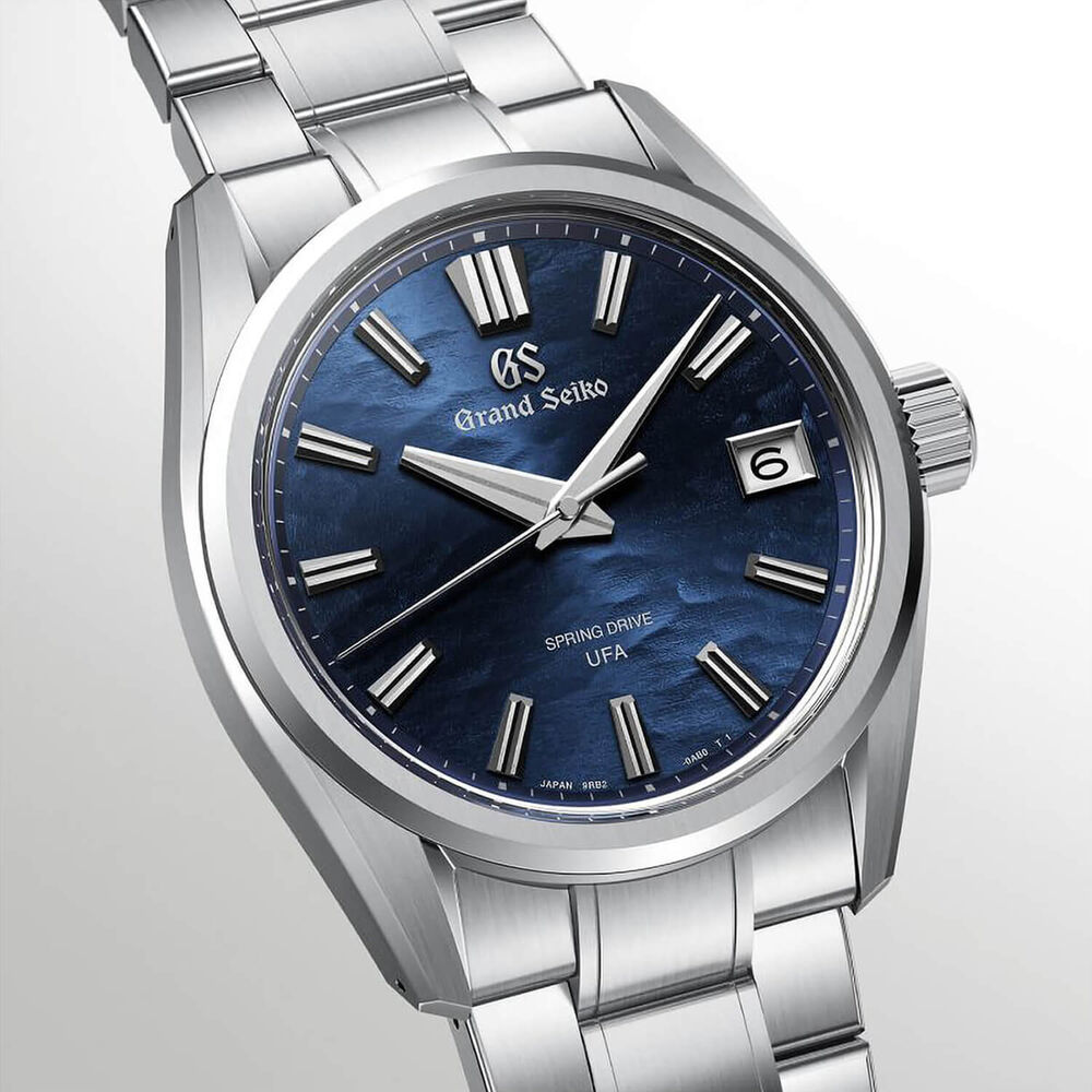 Grand Seiko Evolution 9 'Lake Suwa Summer Sun' Spring Drive UFA 40mm Steel Bracelet Watch