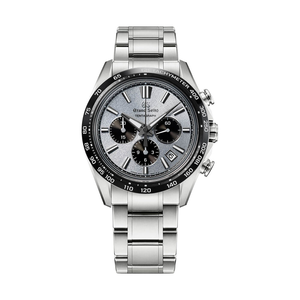 Grand Seiko ‘Snow Blue Tentagraph’ Hi-Beat Automatic Chronograph 43.2mm Dial Bracelet Watch