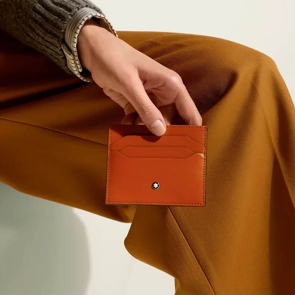 Montblanc Meisterstück Brown 6 Credit Cards Holder