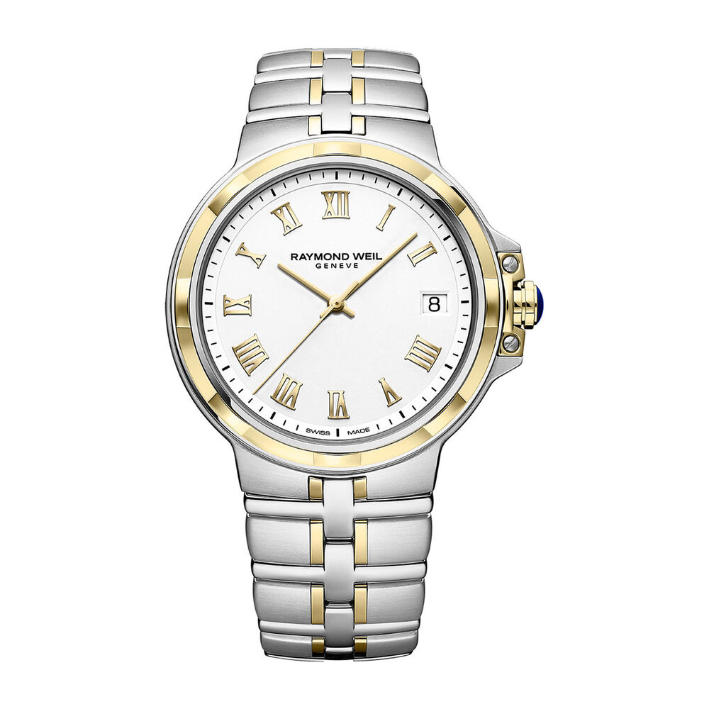 Raymond Weil Parsifal White Dial Steel 41mm Men's Watch
