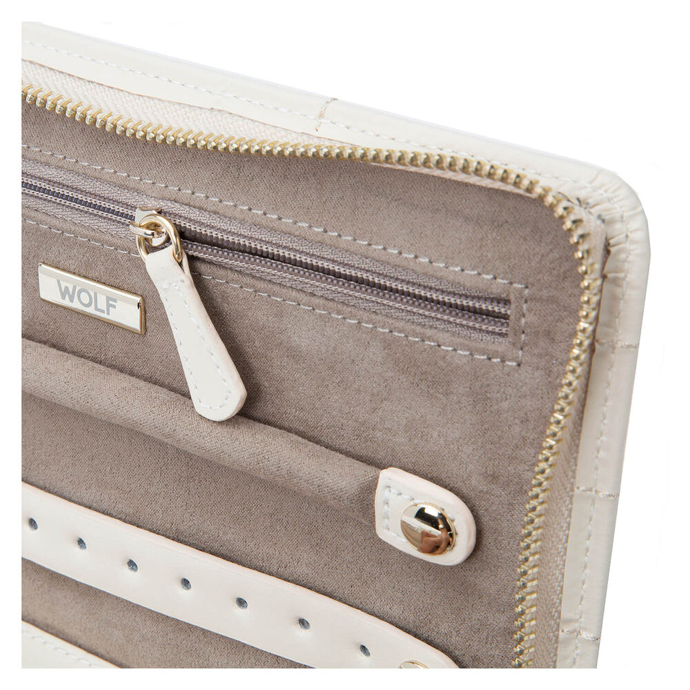 WOLF CAROLINE Ivory Portfolio Jewellery Case image number 3