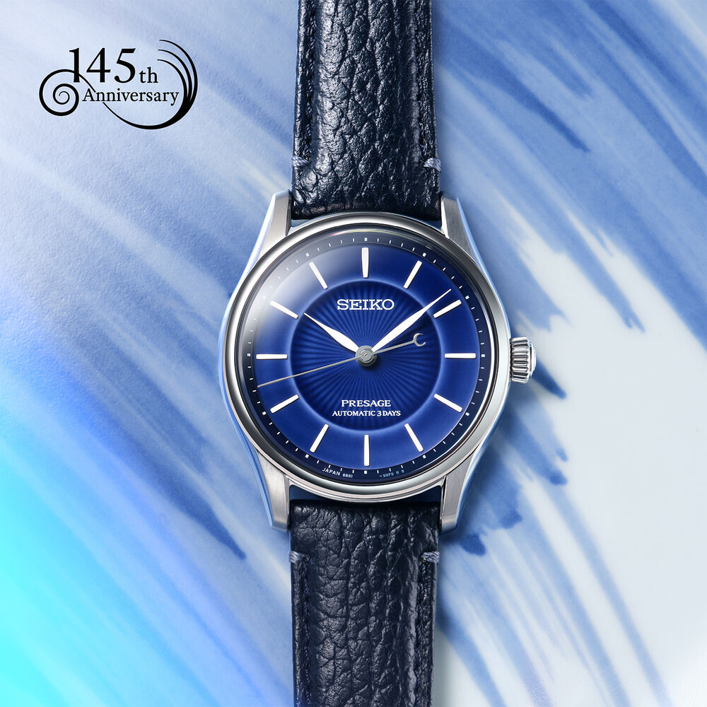 Seiko 145th Anniversary Presage Classic Series Limited Edition 'Arita' Leather Strap Watch