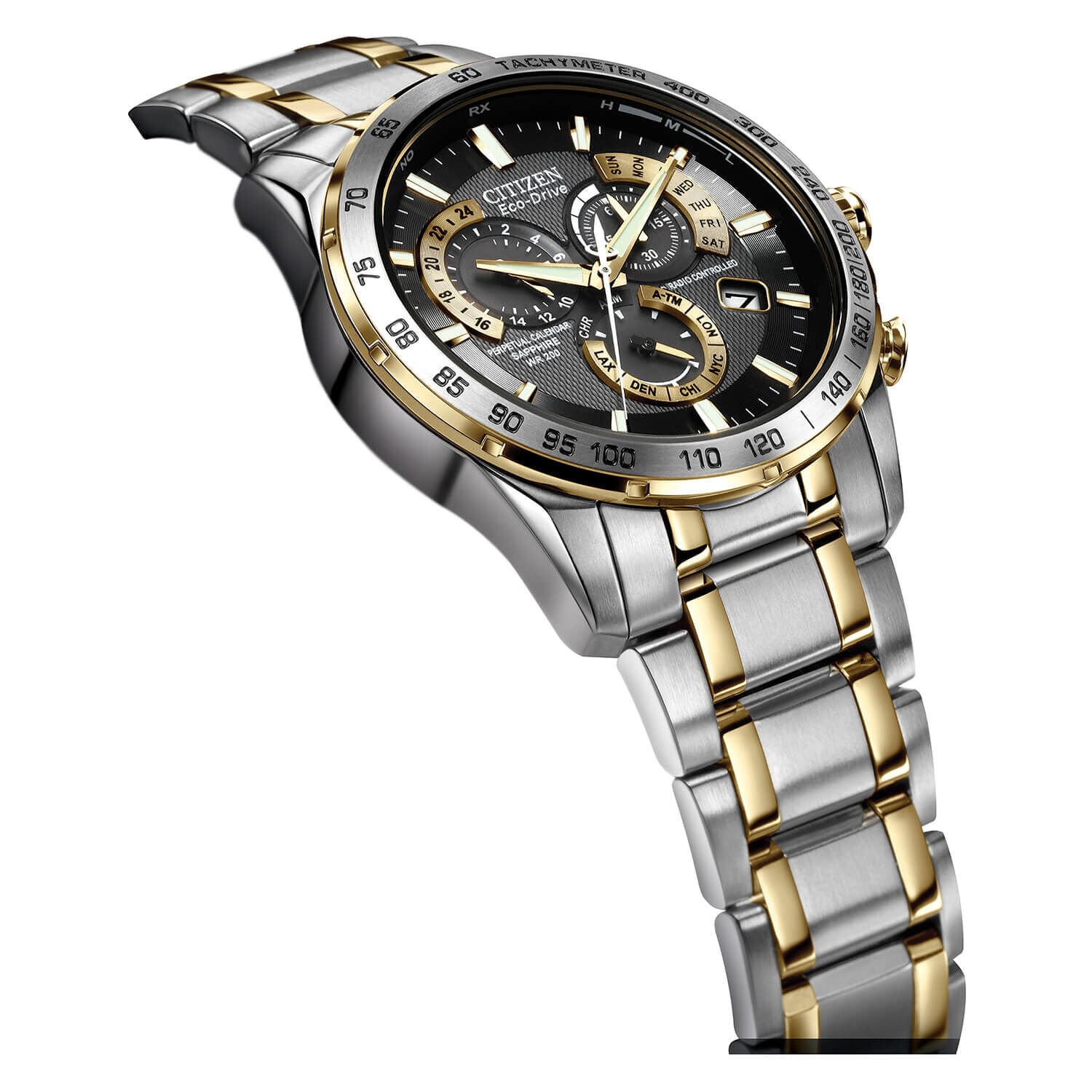 Citizen Eco-Drive Atomic Radio Controlled Alarm Men's Watch at