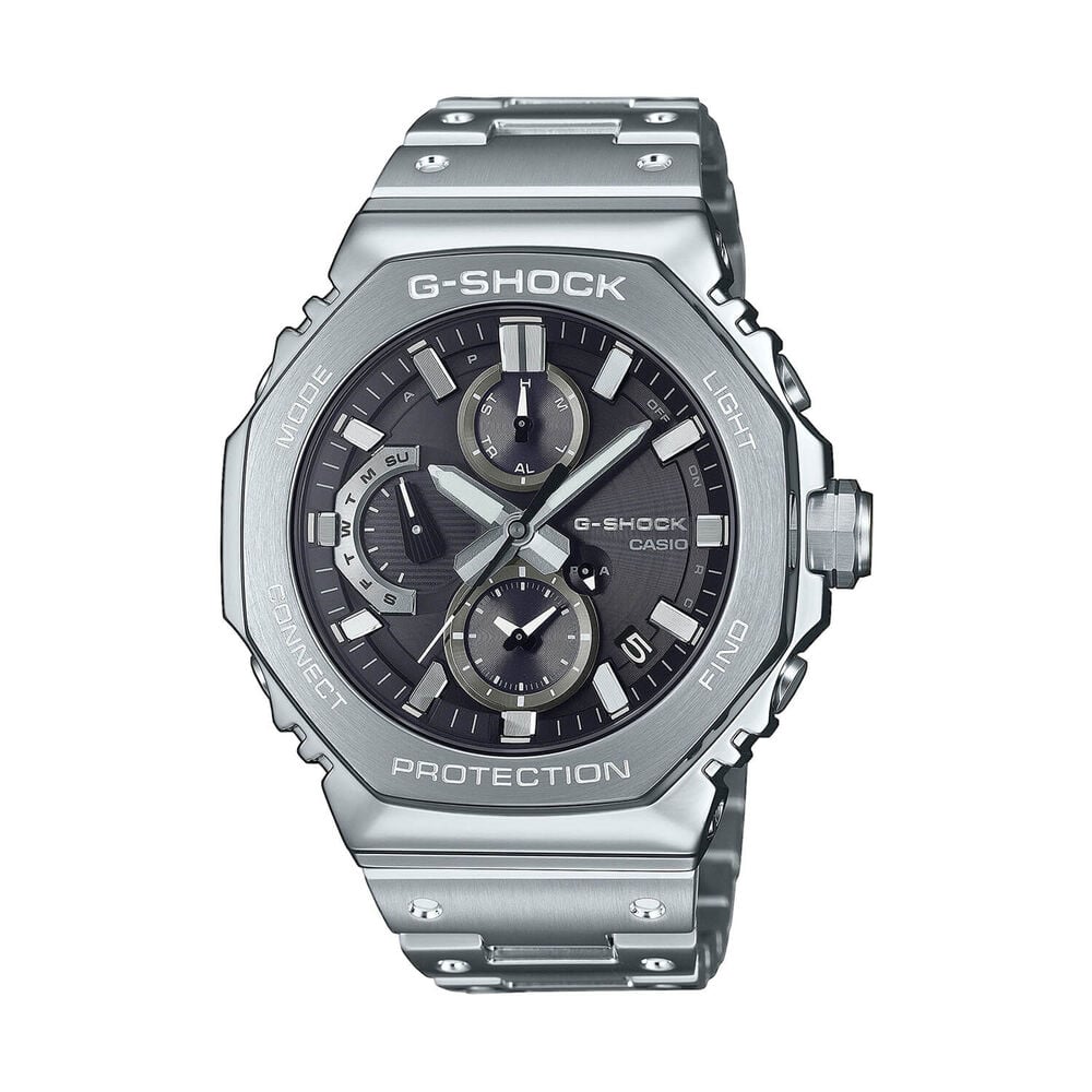 G-SHOCK Full Metal 51.3mm Black Dial Stainless Steel Bracelet Watch image number 0