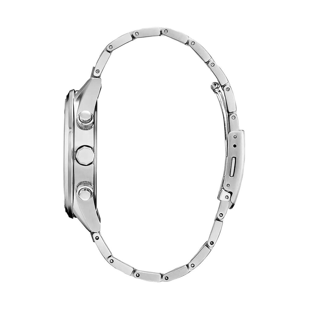 Citizen World Chronograph A.T 43mm Blue Dial Stainless Steel Bracelet Watch