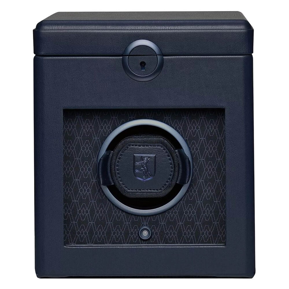 WOLF Earth Single Watch Winder Midnight Blue
