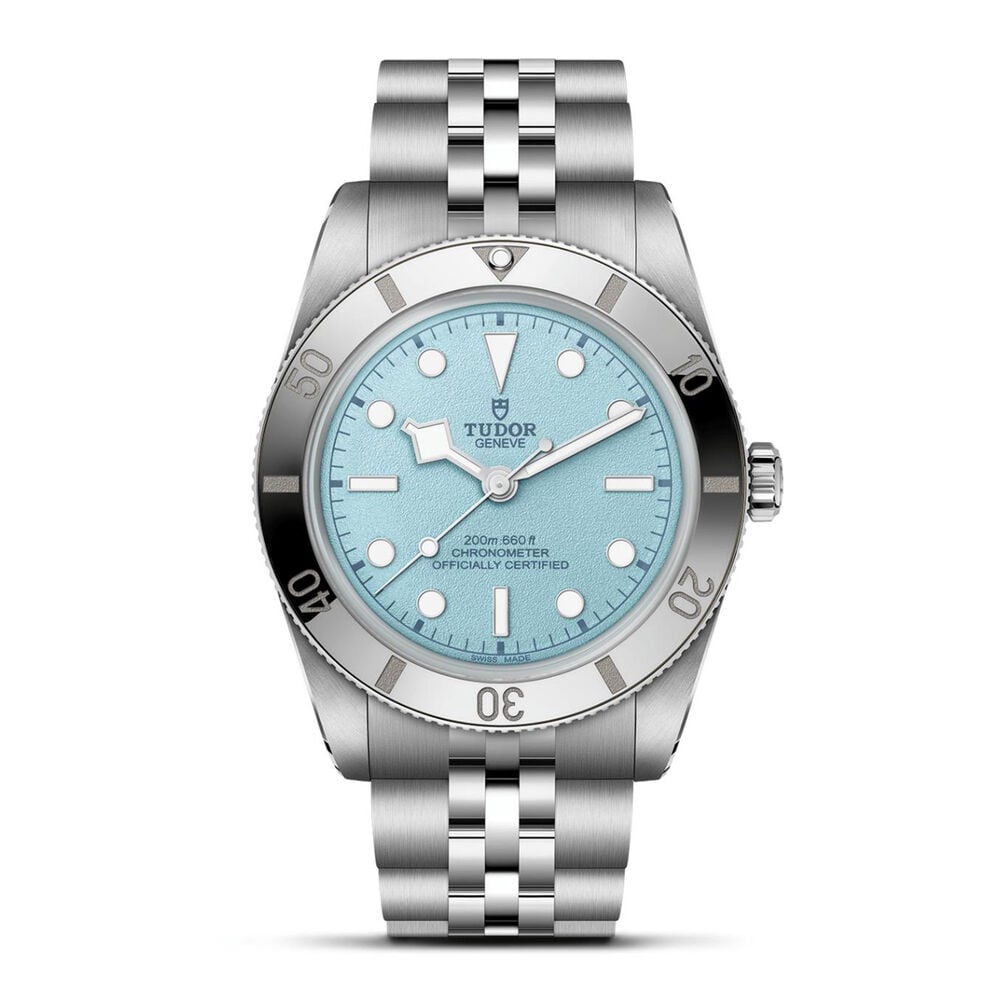 TUDOR Black Bay 54 'Lagoon Blue' 37mm Dial 5-Link Steel Bracelet Watch image number 0