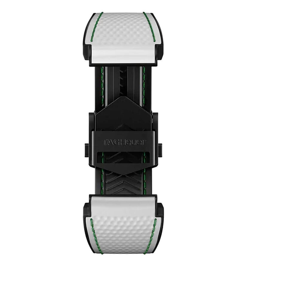 TAG Heuer Connected Calibre E4 Golf Edition 45mm White Strap Watch image number 5