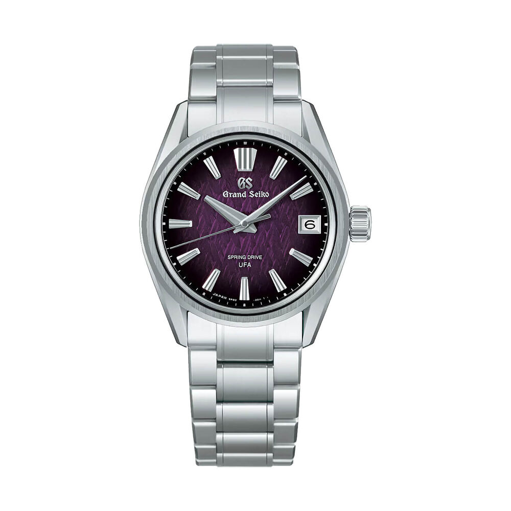 Grand Seiko ‘Violet Dawn’ Ice Forest Limited Edition 37mm Dial Steel Bracelet Watch