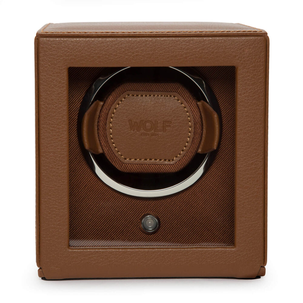 WOLF Cub Cognac Single Winder