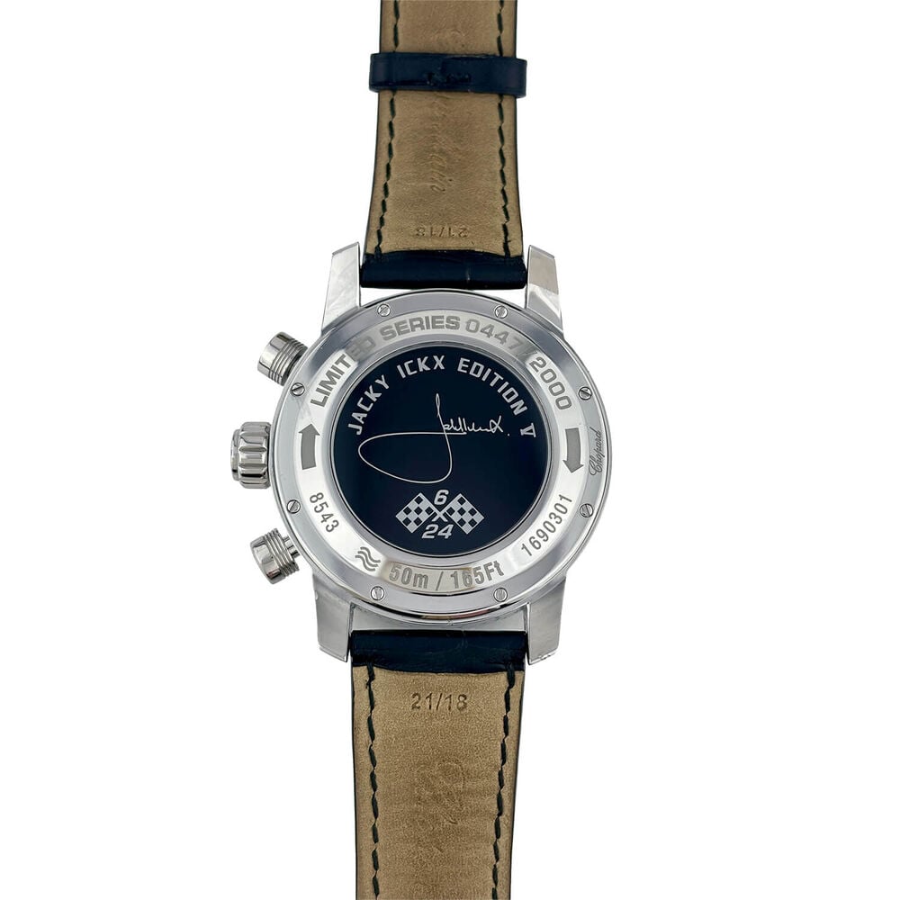 Pre-Owned Chopard Mille Miglia 'Jacky Ickx Edition' Limited 42.5mm Dial Leather Strap Watch image number 2