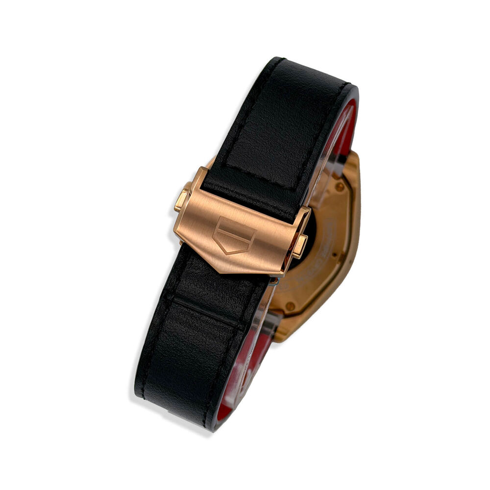 Pre-Owned TAG Heuer Connected Calibre E4 Golden Bright Edition 42mm Rose Gold PVD Case Watch image number 2