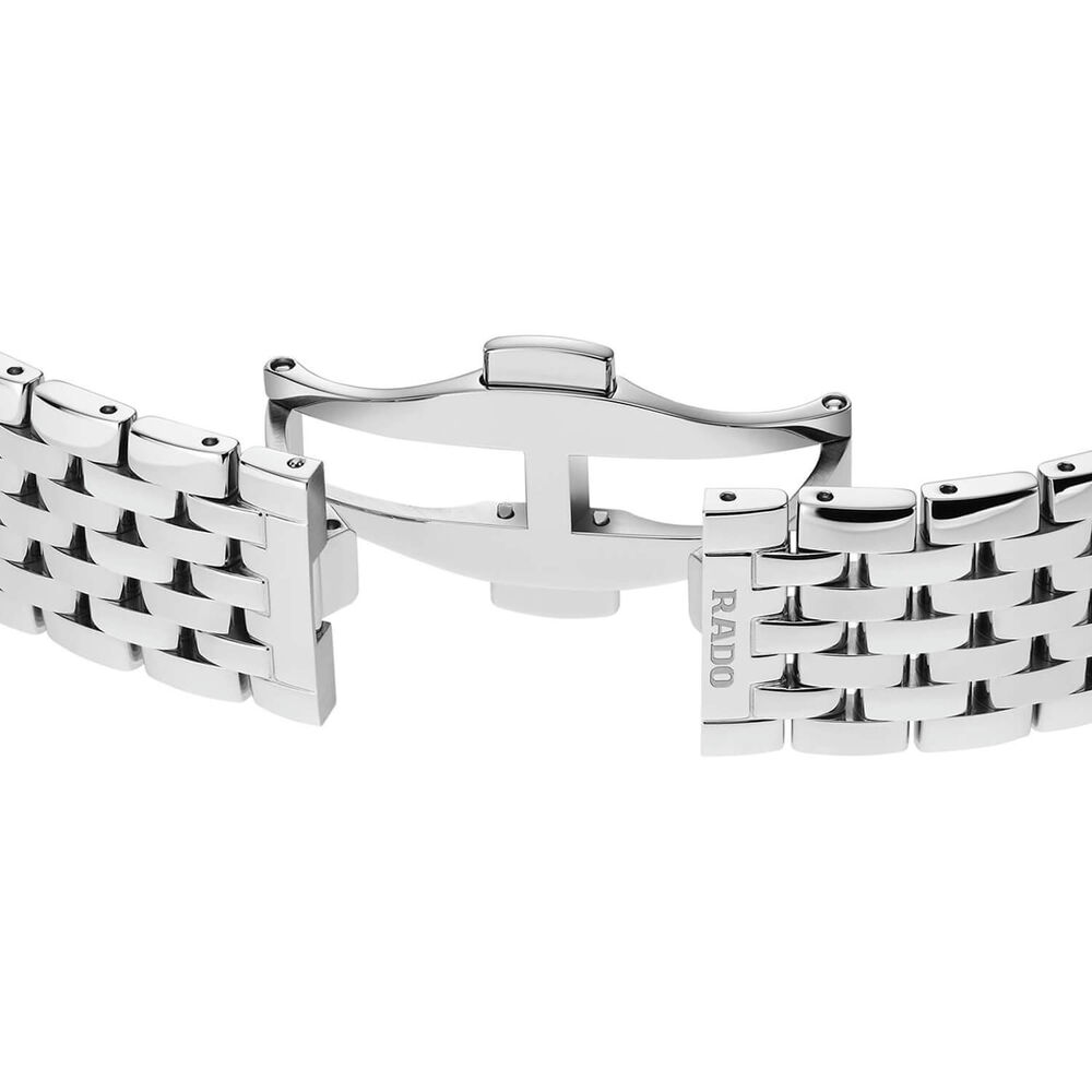 Rado Florence 38mm Green Dial Diamond Dots Steel Bracelet Watch image number 4