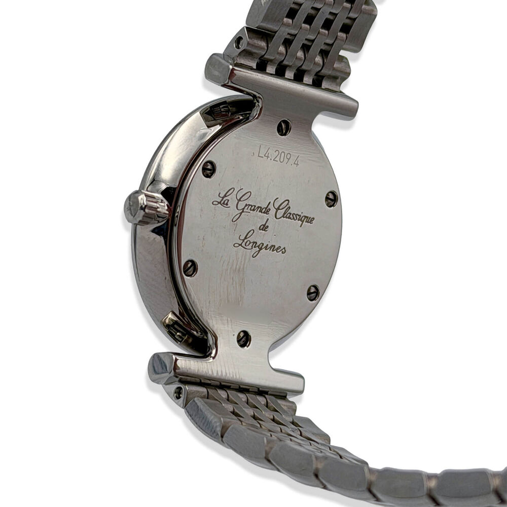 Pre-Owned Longines La Grande Classique 24mm White Mother of Pearl Steel Bracelet Watch image number 3