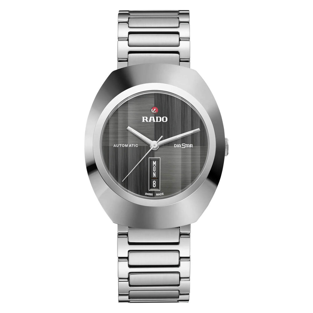 Rado DiaStar Original Grey Dia Steel Bracelet Watch