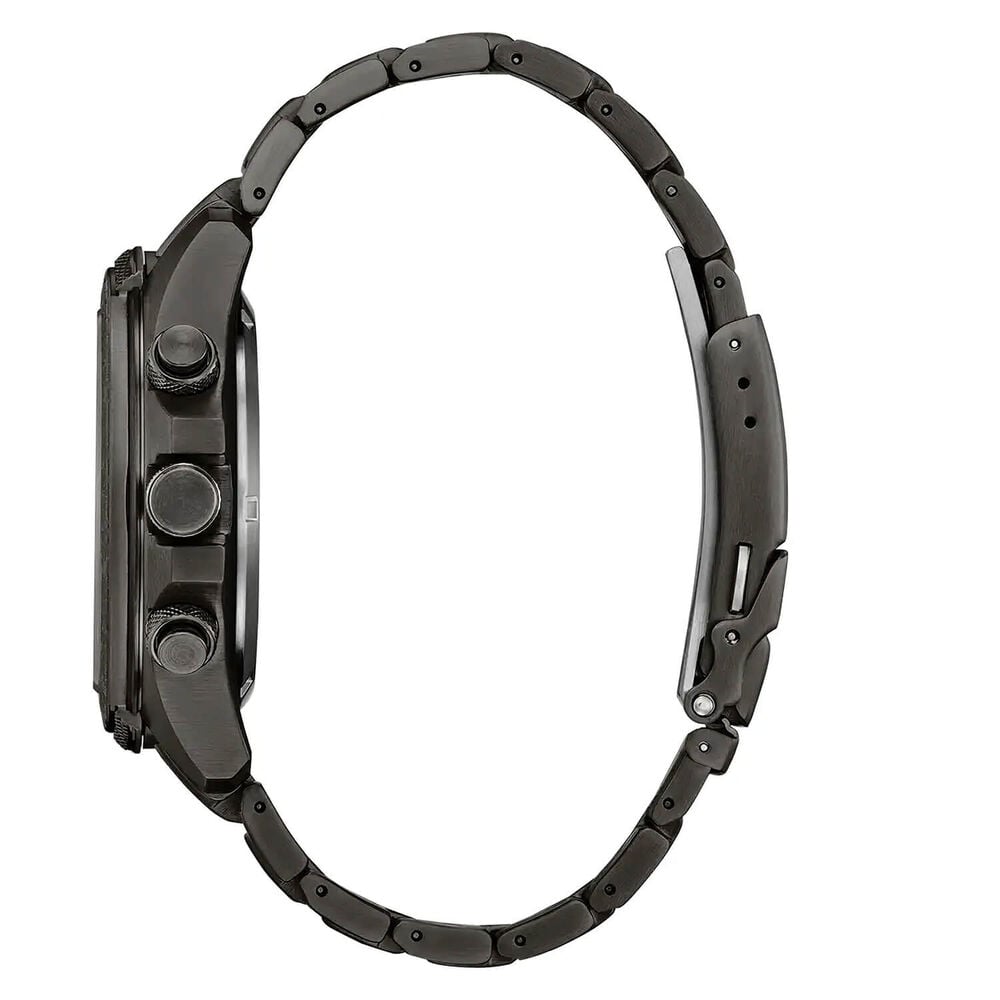 Citizen Promaster Land CQ Limited Edition 44mm Black Dial Steel Bracelet Watch image number 1